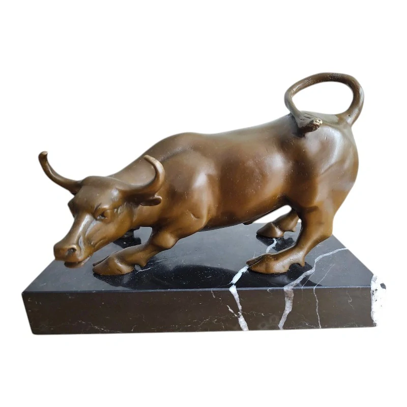 Wall Street Bull – bronzová socha býka, symbol síly a prosperity