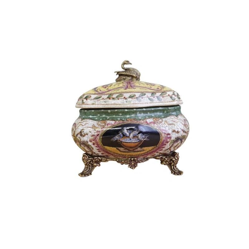 Elegantní porcelánová šperkovnice