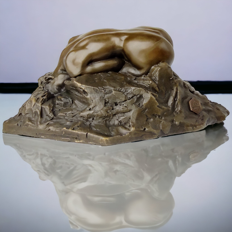 Danaid – La Danaide – A. Rodin, bronzová socha, klasické umělecké dílo