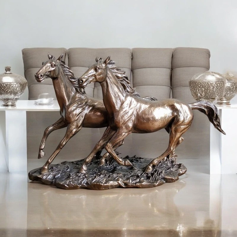 Cválající koně – soška Veronese WU76436A1