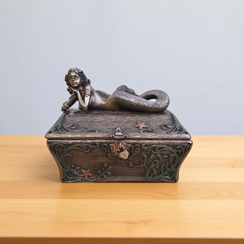 Šperkovnice s mořskou pannou – fantasy námořní dekorace, Veronese AN10411A4