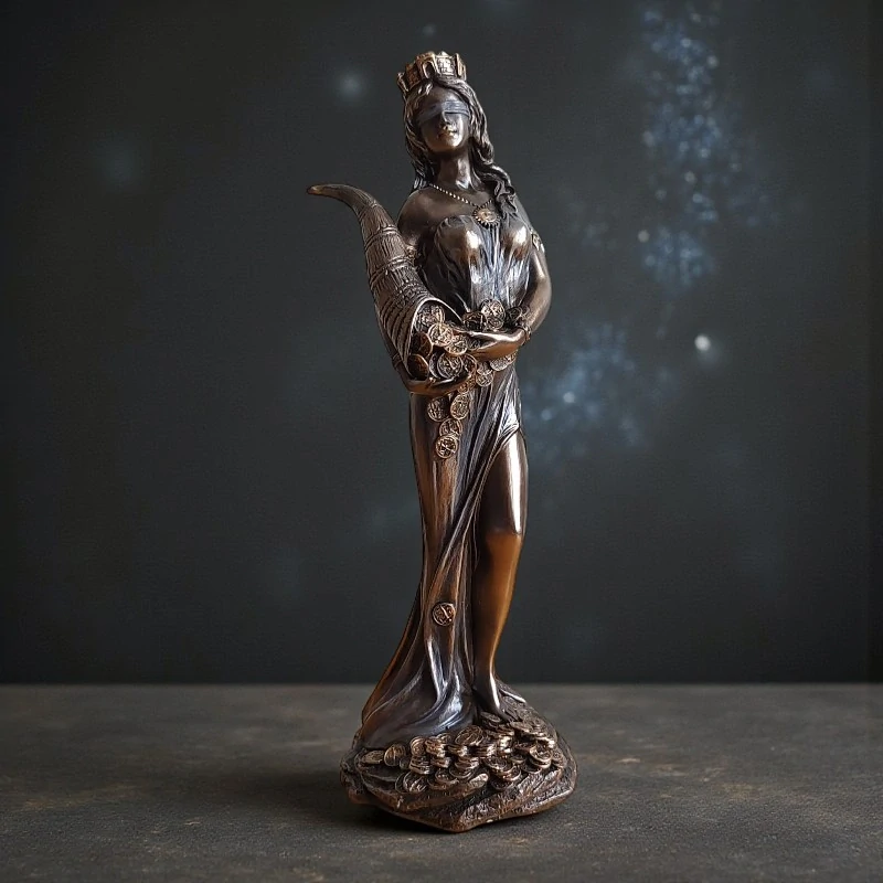 Fortuna – bohyně štěstí a osudu soška Veronese WU78127A4