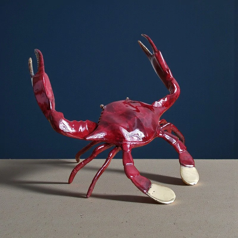 Krab – bronzová soška do interiéru i exteriéru | Námořní a pobřežní dekorace
