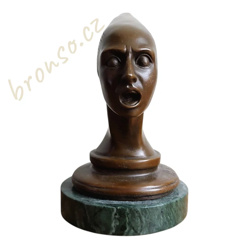 Bronzová soška Victoire Duch větru ve stylu Art Deco – Spirit of the Wind