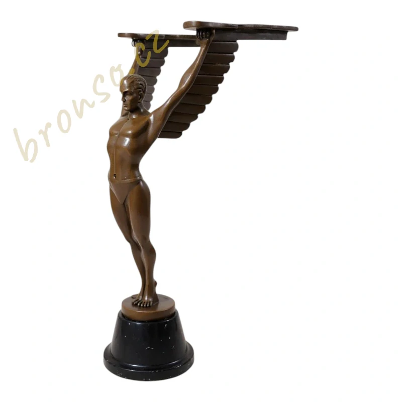 Bronzová socha Ikarus – Řecká mytologie, 42 cm