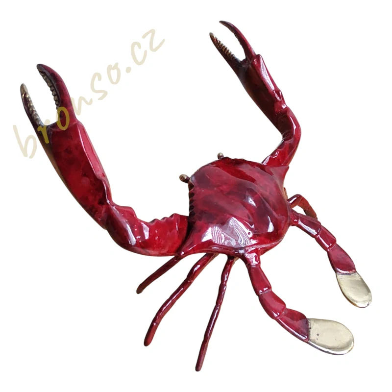 Krab – bronzová soška do interiéru i exteriéru | Námořní a pobřežní dekorace