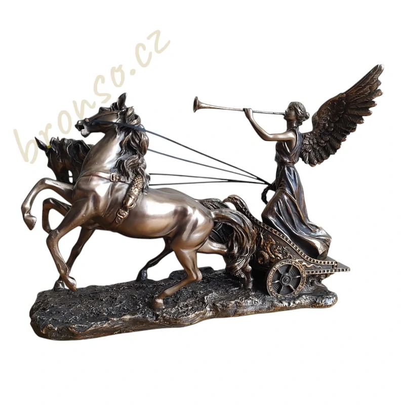 Bohyně Niké na voze – vítězství, řecká mytologie, dekorace Veronese WU75984A4 