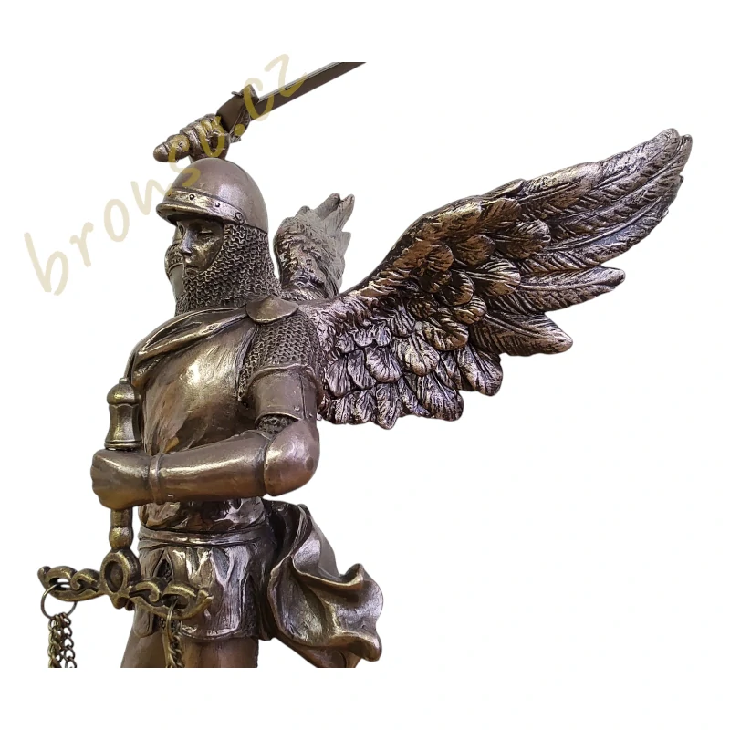 Archanděl Michael s váhami a drakem – symbol spravedlnosti a ochrany, Veronese WU78258A1