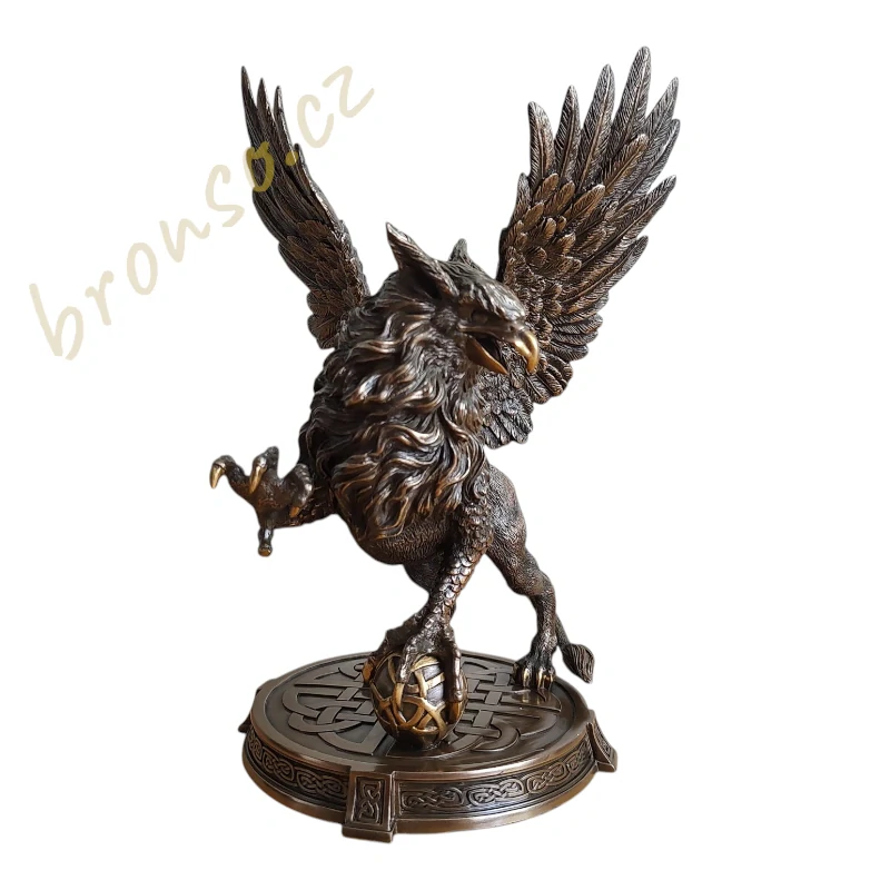 Gryf strážce – mytologická socha, fantasy dekorace Veronese WU77702A4