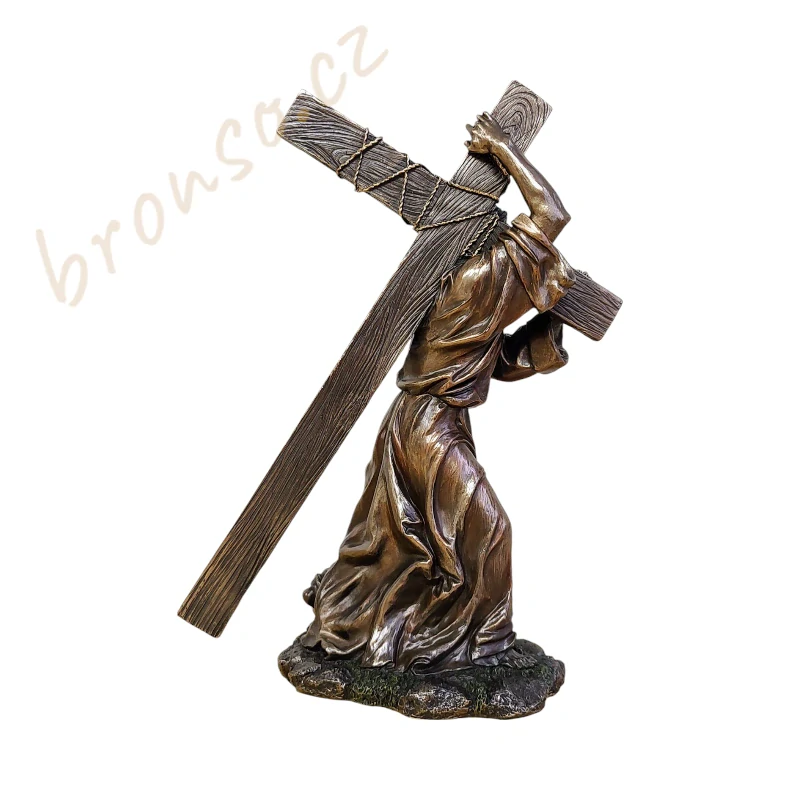 Ježíš na cestě na Kalvárii – Křížové cesty, náboženská umělecká dekorace Veronese WU75800A4