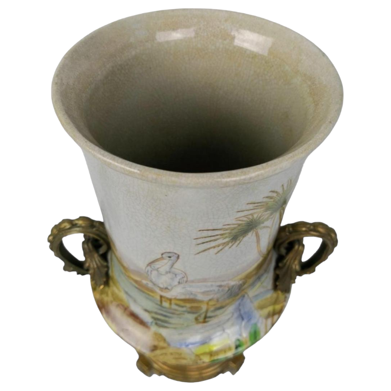 Porcelánová váza s víkem – elegantní dekorativní dóza v klasickém stylu