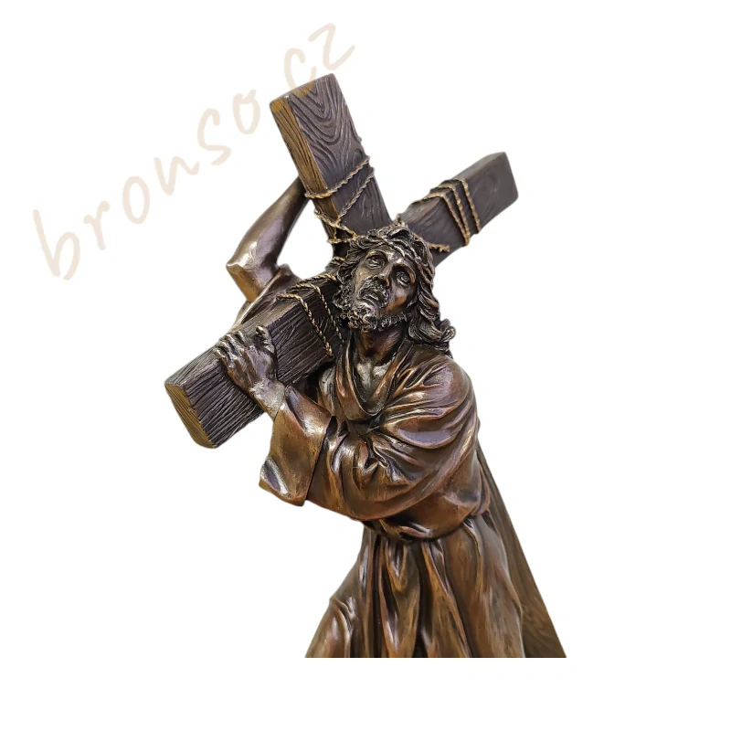 Ježíš na cestě na Kalvárii – Křížové cesty, náboženská umělecká dekorace Veronese WU75800A4