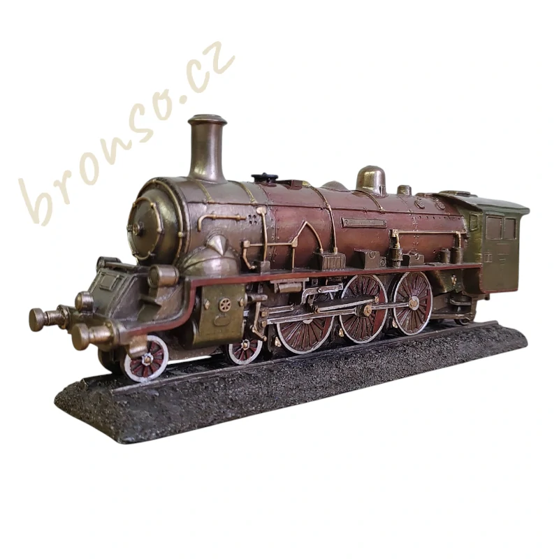 Dekorativní model lokomotivy – parní vlak Veronese WU76438A4