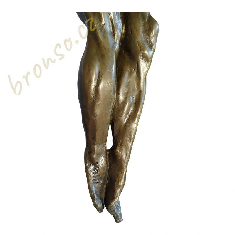 Ježíš Kristus - závěsná bronzová socha