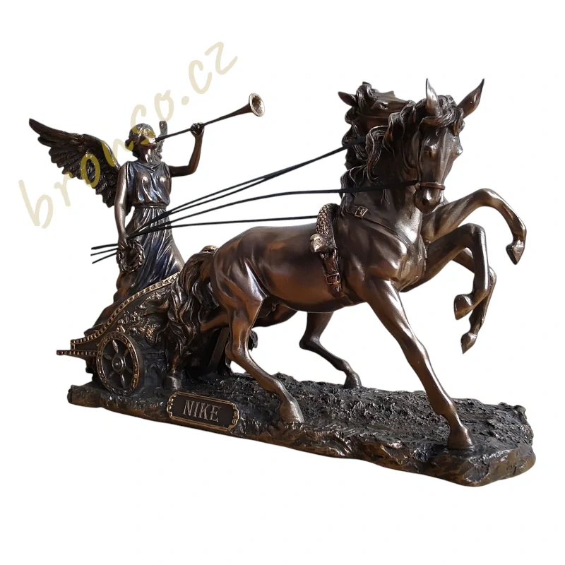 Bohyně Niké na voze – vítězství, řecká mytologie, dekorace Veronese WU75984A4 