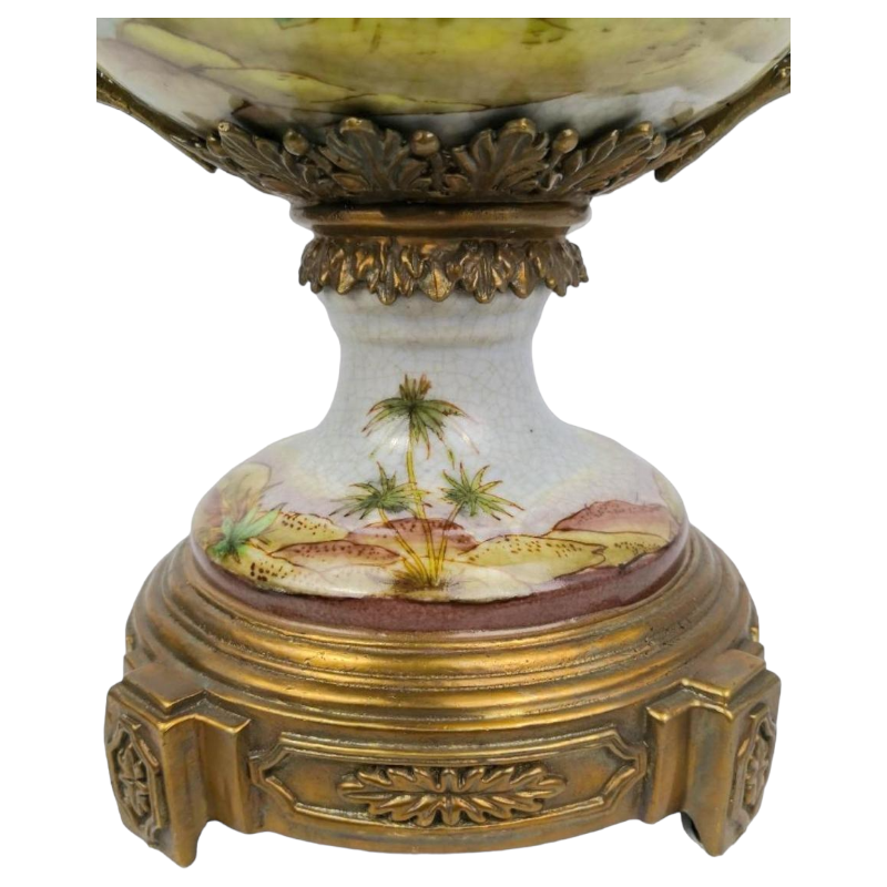 Porcelánová váza s víkem – elegantní dekorativní dóza v klasickém stylu