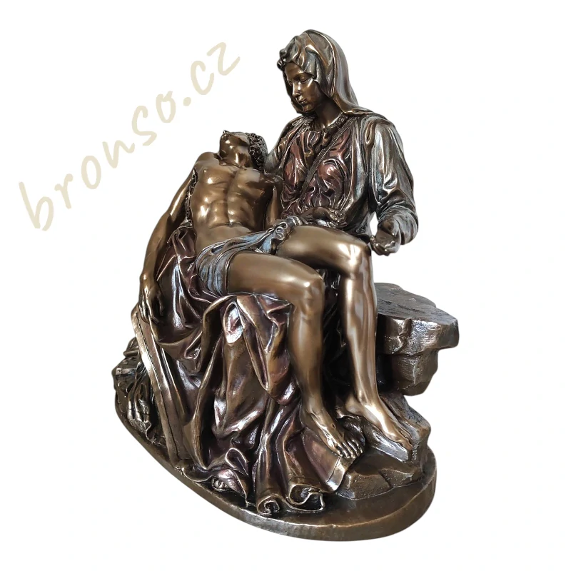 Socha Pieta – Panna Marie s Ježíšem, náboženská figurka, dekorace na oltář, Veronese WU72243V4