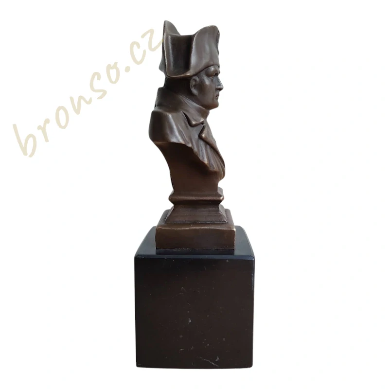 Napoleon Bonaparte – bronzová soška A. Canova, signováno, číslováno