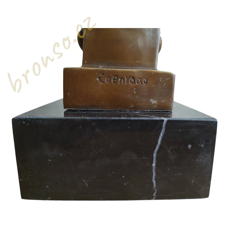 Sova – bronzová socha sovy – Art Deco, Johan Coenraad Altorf