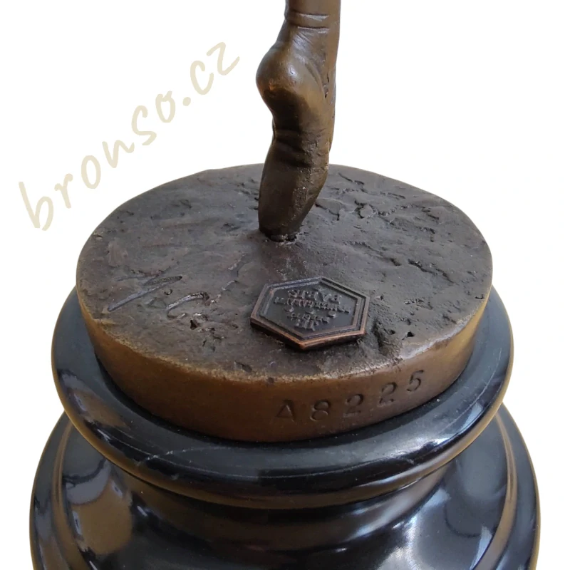 Baletka – bronzová socha Milo | Číslovaná, francouzská slévárna