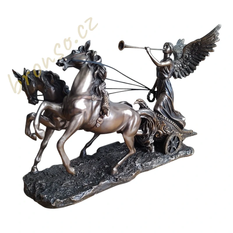 Bohyně Niké na voze – vítězství, řecká mytologie, dekorace Veronese WU75984A4 