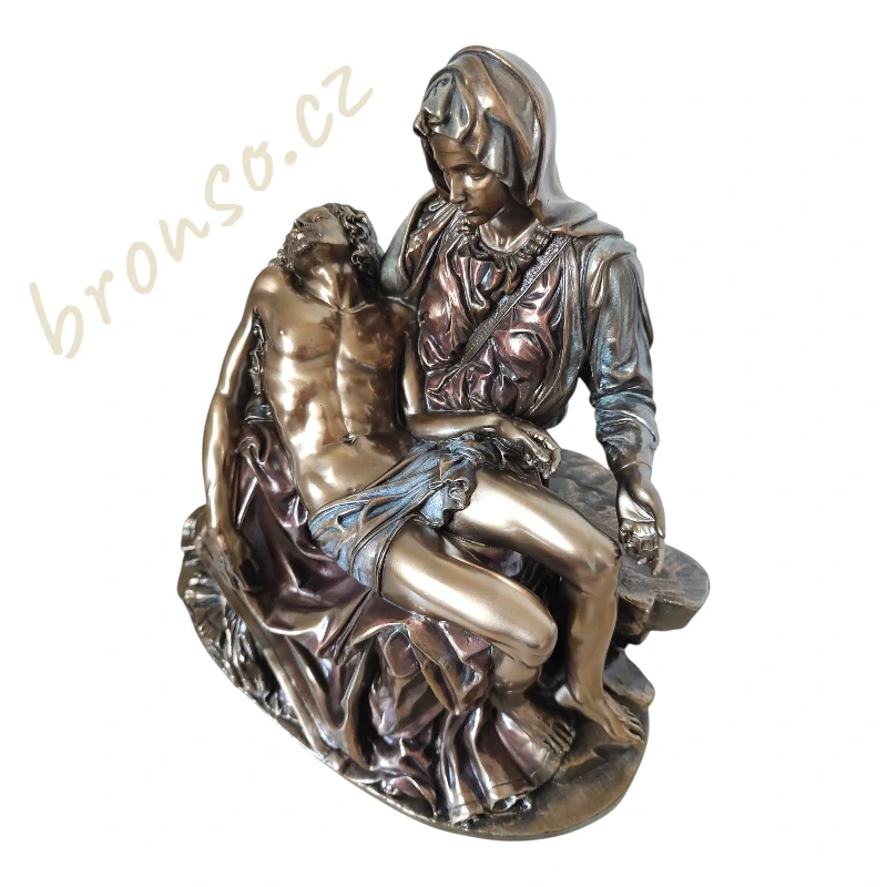 Socha Pieta – Panna Marie s Ježíšem, náboženská figurka, dekorace na oltář, Veronese WU72243V4
