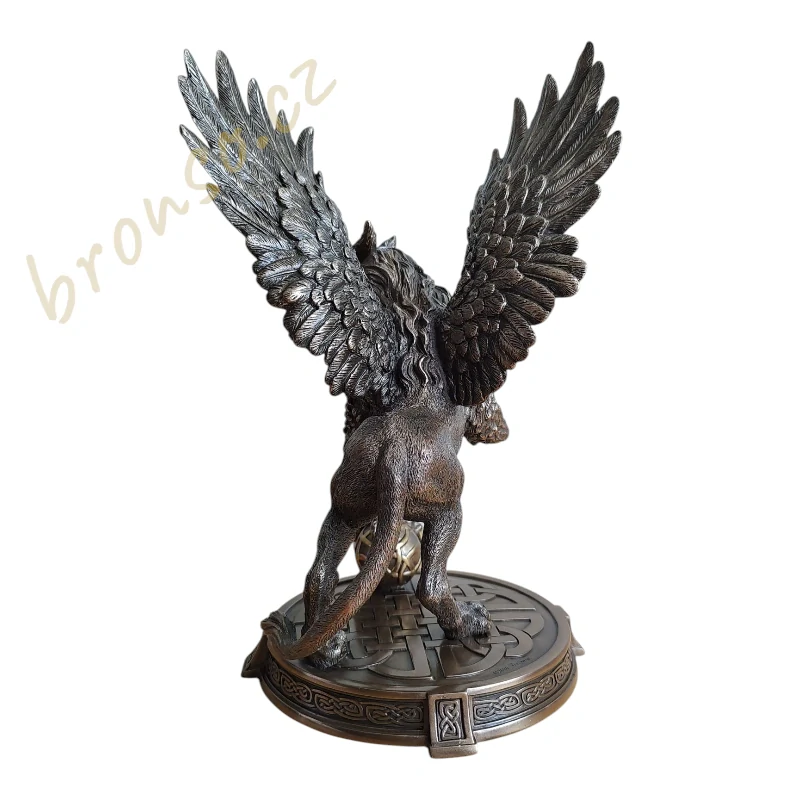 Gryf strážce – mytologická socha, fantasy dekorace Veronese WU77702A4