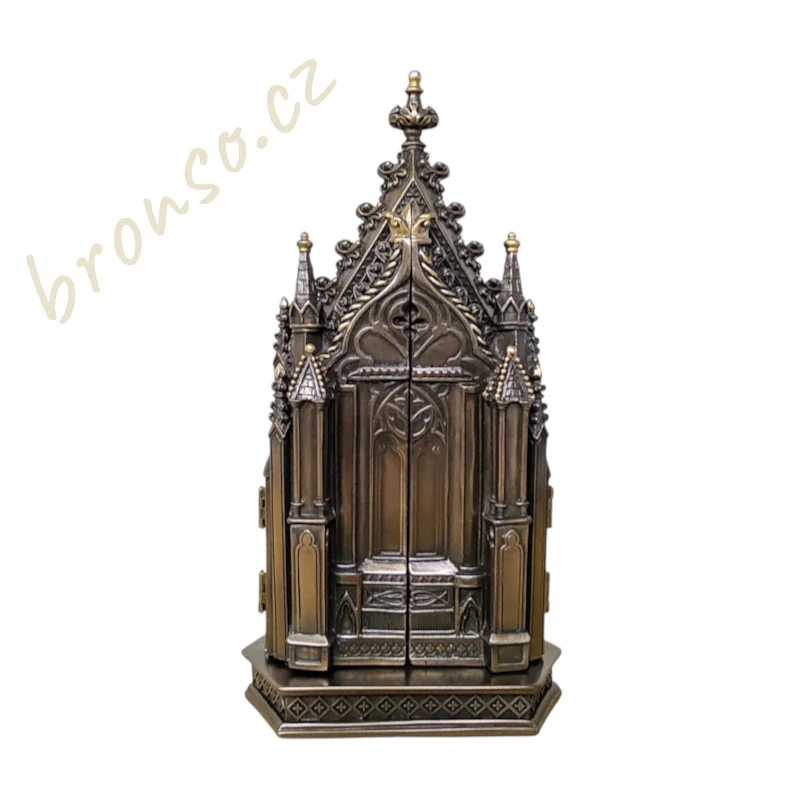 Kalvárie – otevírací triptych Ukřižování Ježíše Krista, domácí oltář WU76234A4