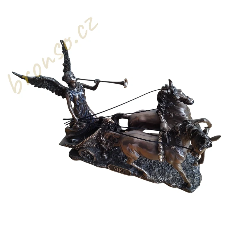 Bohyně Niké na voze – vítězství, řecká mytologie, dekorace Veronese WU75984A4 