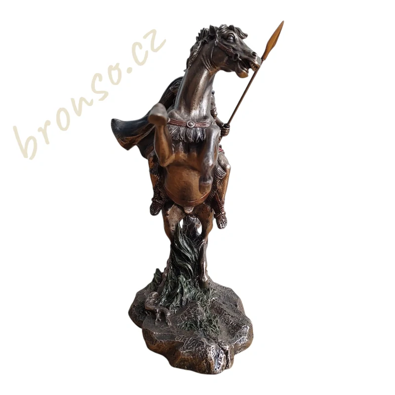 Římský centurion na koni – soška válečníka, historická dekorace, sběratelská figurka Veronese WU76086A4