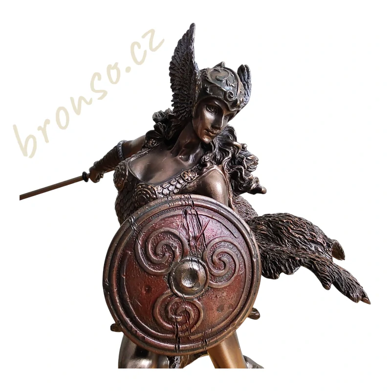 Valkýra – severská bohyně, vikingská mytologie, fantasy válečnice, Veronese WU77498A4