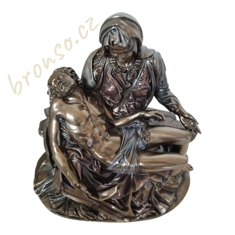 Socha Pieta – Panna Marie s Ježíšem, náboženská figurka, dekorace na oltář, Veronese WU72243V4
