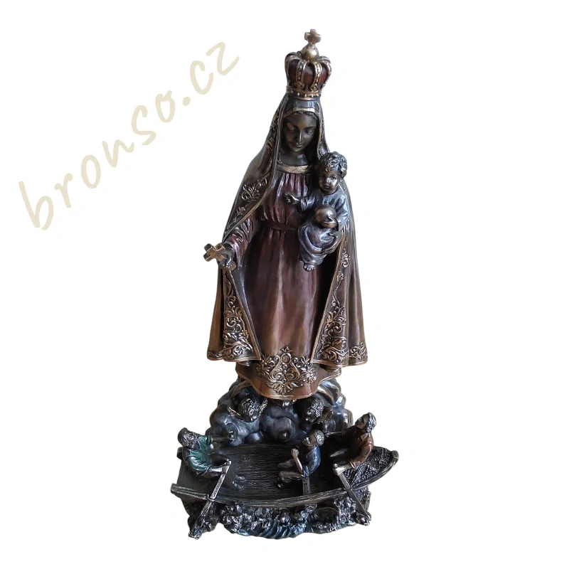 Panna Maria z Cobre – Milosrdná Madona s Ježíškem, náboženská soška Veronese WU78227A4