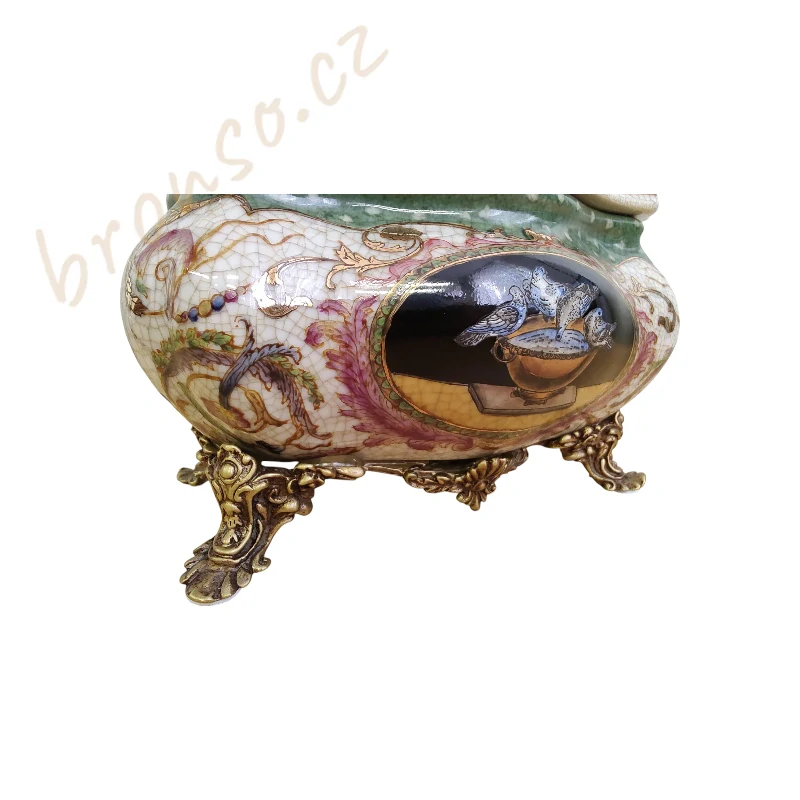 Elegantní porcelánová šperkovnice