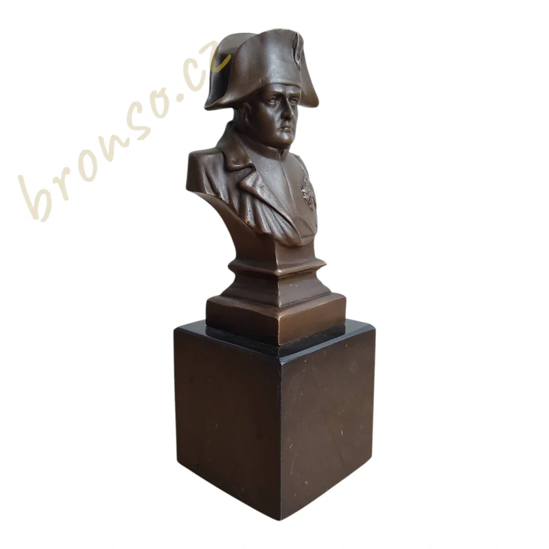 Napoleon Bonaparte – bronzová soška A. Canova, signováno, číslováno