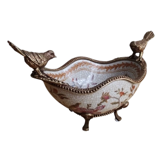 Porcelánová miska s ptáčky