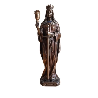 Soška svaté Barbory – křesťanská dekorace, symbol víry a ochrany, Veronese WU76757A4