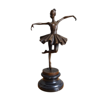 Baletka – bronzová socha Milo | Číslovaná, francouzská slévárna