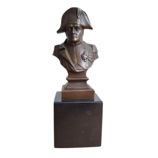 Napoleon Bonaparte – bronzová soška A. Canova, signováno, číslováno
